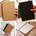 Reeves rétro Spiral Bound Coil Sketch Blank Notebook Kraft Sketching Paper pour les fournitures scolaires